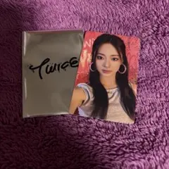 TWICE 特典　トレカ　ツウィ