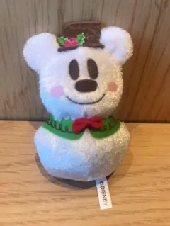 ディズニーリゾート　ミッキー　スノーマン　ミニぬいぐるみマスコット　チャーム　⑫