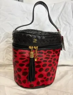 GIANNI VERSACE バニティバッグPVCコーティング レザー 総柄 - メルカリ