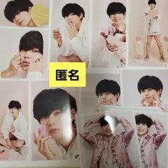 なにわ男子　長尾謙杜　公式写真　グリーティングフォト　ましかくフォト