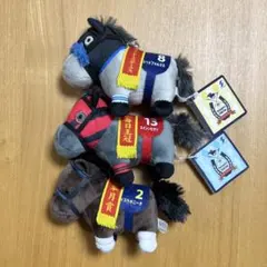 サラブレッドコレクション　マスコットボールチェーン　３点セット