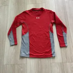 UNDER ARMOUR 長袖アンダーシャツ レッド XL