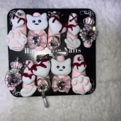 ネイルチップ 現品販売 量産型 地雷系 サブカル系