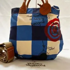 【美品】ヴィヴィアンウエストウッド 2way トートバッグ キャンバス 手提げ