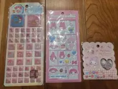 マイメロディ シール 3点セット