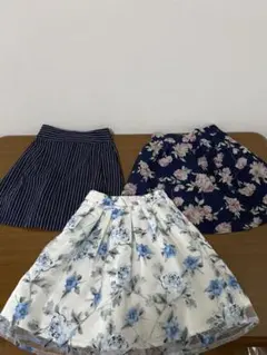 スカート3枚セット