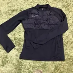 Nike Dri-FIT ジップアップ キッズL黒