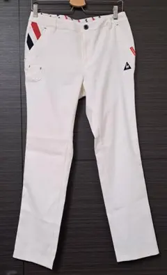 ルコックスポルティフ　ホワイト レディース ゴルフパンツ サイズ11