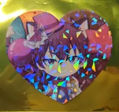 アイナナ　ナンジャタウン　C賞 ダイカットクリアカード　狗丸 トウマ