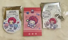 ブルーロック サンリオ コラボ 國神 錬介 特典カード 缶バッジ ミニアクキー