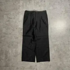 スラックス ワイドパンツ