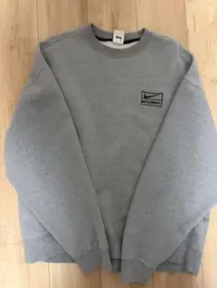 希少 Stussy x Nike スウェット グレー 美品 - メルカリ