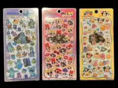【正規品】プチドロップシール ツムツム パワパフ モンスターズインク 3枚セット
