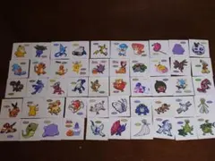 ポケモンパン　デコキャラシール　50枚セット