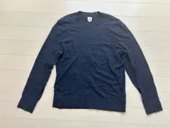 GAP GAP FOR GOOD クルーネック ニット ネイビー M