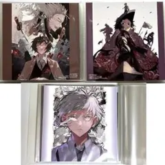 【文豪ストレイドッグス】特典 ミニ色紙 ３枚セット