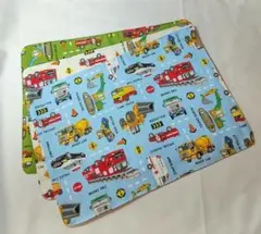 ★値下げ【ハンドメイド】ランチョンマット3枚【大】/30*40/くるま