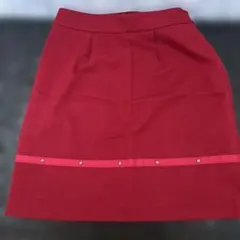 OFUON 赤 タイトスカート