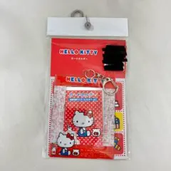 【新品】ハローキティ　カードホルダー　サンリオ　アベイル　50周年　推し活のサムネイル