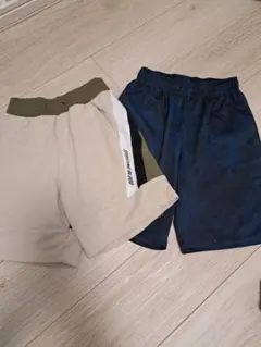 ２枚　半ズボン　130cm ハーフパンツ　キッズ