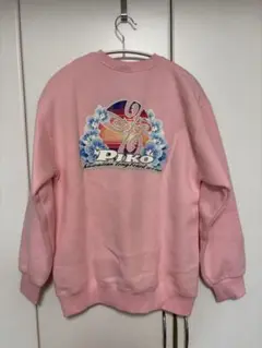 新品　y2k surf PIKO スウェット トレーナー ピンク　タグ付き