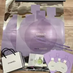 シャネル　ポップアップ　ポスター　香水　chance 限定品　ノベルティ