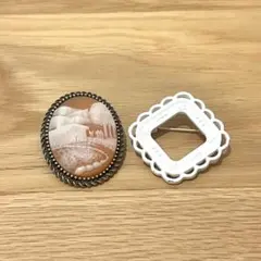 サマンサモスモス ブローチ 2点まとめ売り