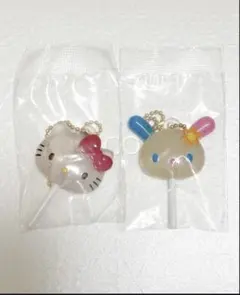 【早い者勝ち‼️】サンリオ　カラフルキャンディーチャーム　キティ　ウサハナ
