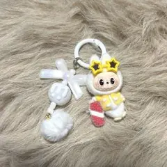 ラブブ フロッキーキーホルダー☆