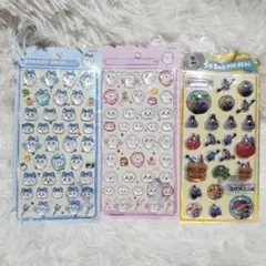 ボンボンドロップシール ちいかわ ハチワレ うるちゅる スンスン