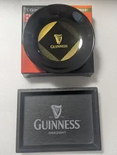 GUINNESS ギネス 木製トレイ 小皿セット