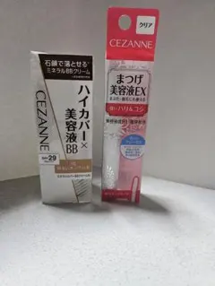 セザンヌ ミネラルカバーBBクリーム& まつげ美容液 セットのサムネイル