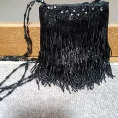 SPECCHIO ビーズフリンジ パーティーバッグ