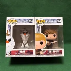 funko pop アナと雪の女王2 オラフ　クリストフ　フィギュア　アナ雪