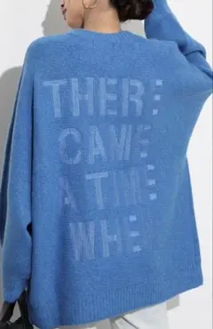 SCOTCLUB バックメッセージプルオーバーニット