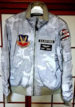 AVIREX USAF 70周年記念 MA-1 L2-B　フライトジャケット TYPE MA-1 JACKET／アメリカ空軍70周年記念 タイプ MA-1