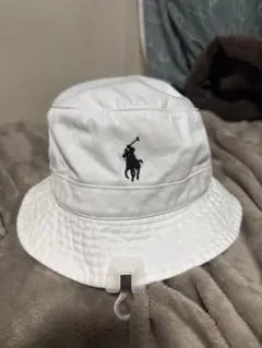 Polo Ralph Lauren バケットハット ホワイト L/XL