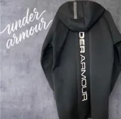 ⭐️UNDER ARMOUR フード付きジャケット 黒