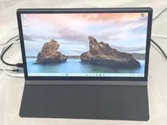 【美品】KEIAN KIPD4K156 モニター 4K タッチ　本体とカバー付