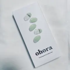 [新品未開封] Ohora / N SILKY MINTセミジェルネイルシール
