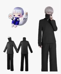 新品未使用品⭐️ 呪術廻戦 狗巻棘 コスプレ衣装 140サイズ 上下セット