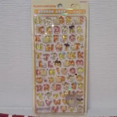 BONBON DROP サンリオ もじ ポムポムプリン ボンボンドロップシール
