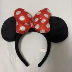 ミニーちゃん　スパンコールカチューシャ