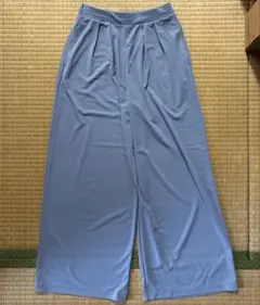 ウエストゴム タック入り ワイドパンツ