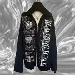 フェアリーグランジ y2k シズニルック 平成初期 ネオお兄系 ジップパーカー