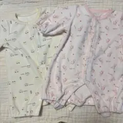 50-60 カバーオール 2点セットあったか素材