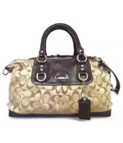 コーチ ２ＷＡＹ ハンドバッグ ショルダー サテンサッチェル ＣＯＡＣＨ