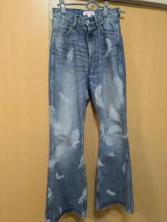 MASU BAGGY FIT JEANS DAMAGED WALLETCHAIN - メルカリ
