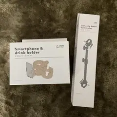 ベビーカー用品　スマホ&ドリンクホルダー　傘スタンドのサムネイル