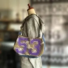 (最終値下げ)デニムリメイクショルダーバッグ